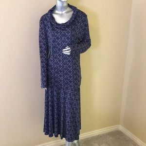 PENDLETON | Jersey Knit Cowl Top and Skirt Set